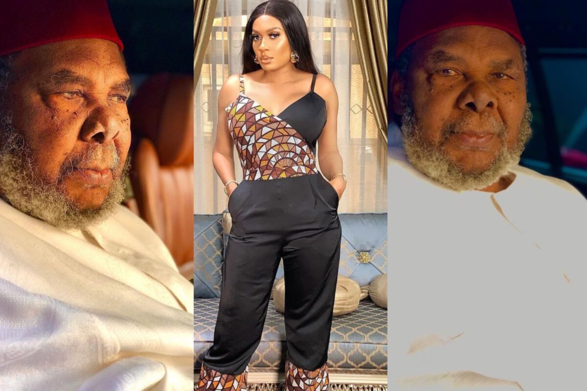 May Edochie in surprised mood as father-in-law, Pete Edochie bags Chieftaincy title