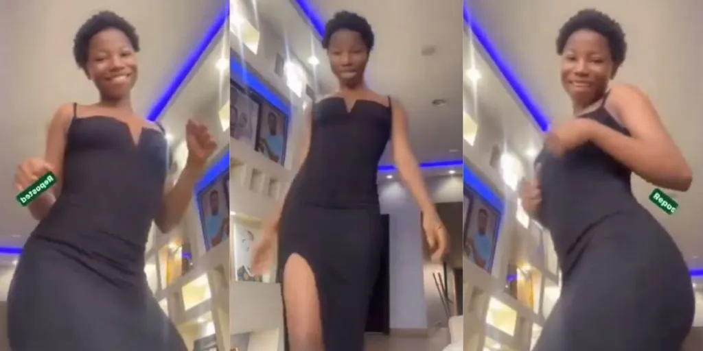 Nigerians descend on 13-year-old Emmanuella as she flaunts dancing skills in new outfit (Video)
