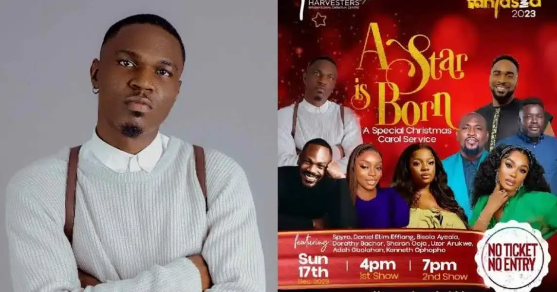 Spyro breaks silence after getting dragged for Carol performance at Harvesters International Christian Center