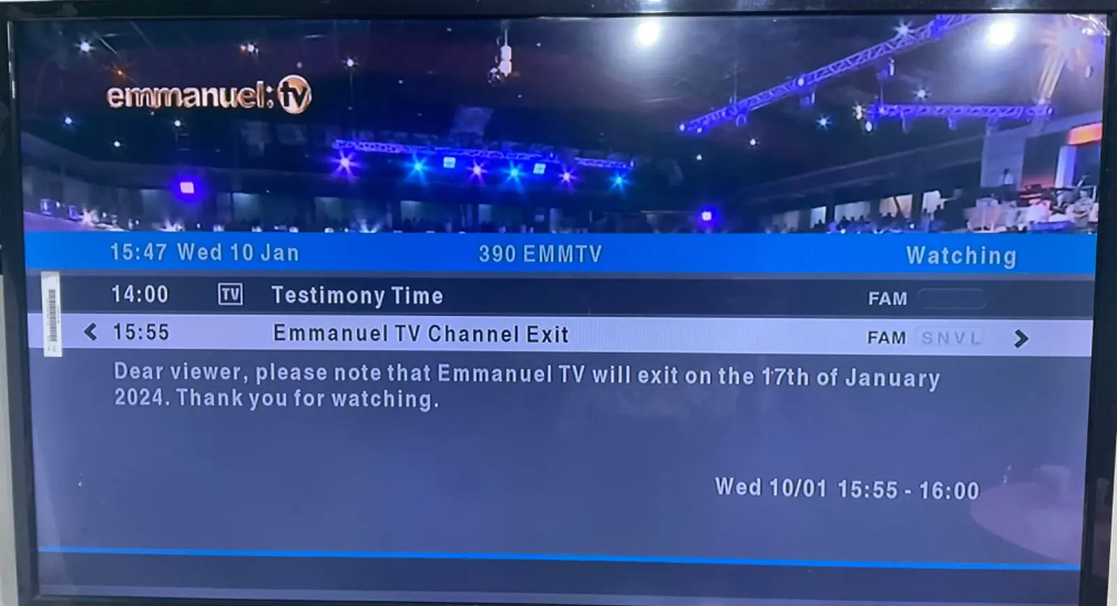 Emmanuel TV exits DStv and other terrestrial broadcast networks amid BBC’s documentary controversy