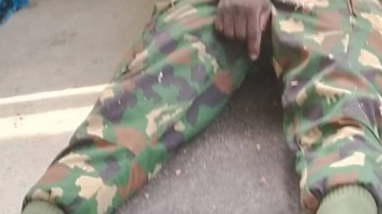 Nigerian soldier, Boyi Thankgod accidentally shoots self dead on Armed Forces Remembrance Day