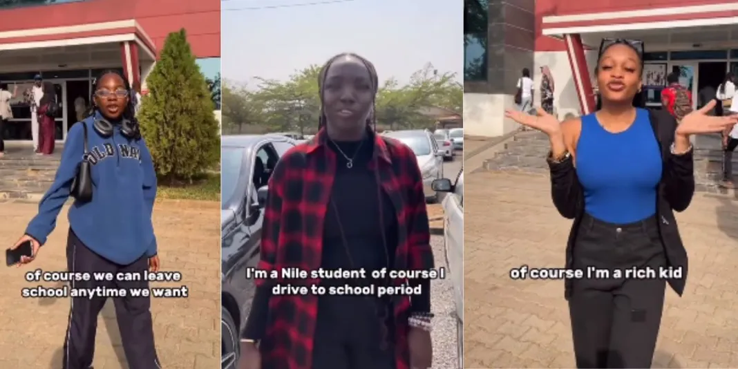 Nile university students jump on viral ‘Of Course’ challenge, says “200k allowance is not enough” (Video)