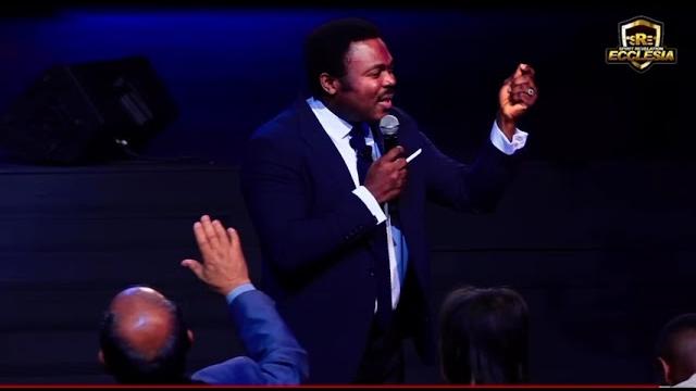 Pastor Anosike tells members to submit their January salaries to him, says it belongs to him alone, gives reason (Video)