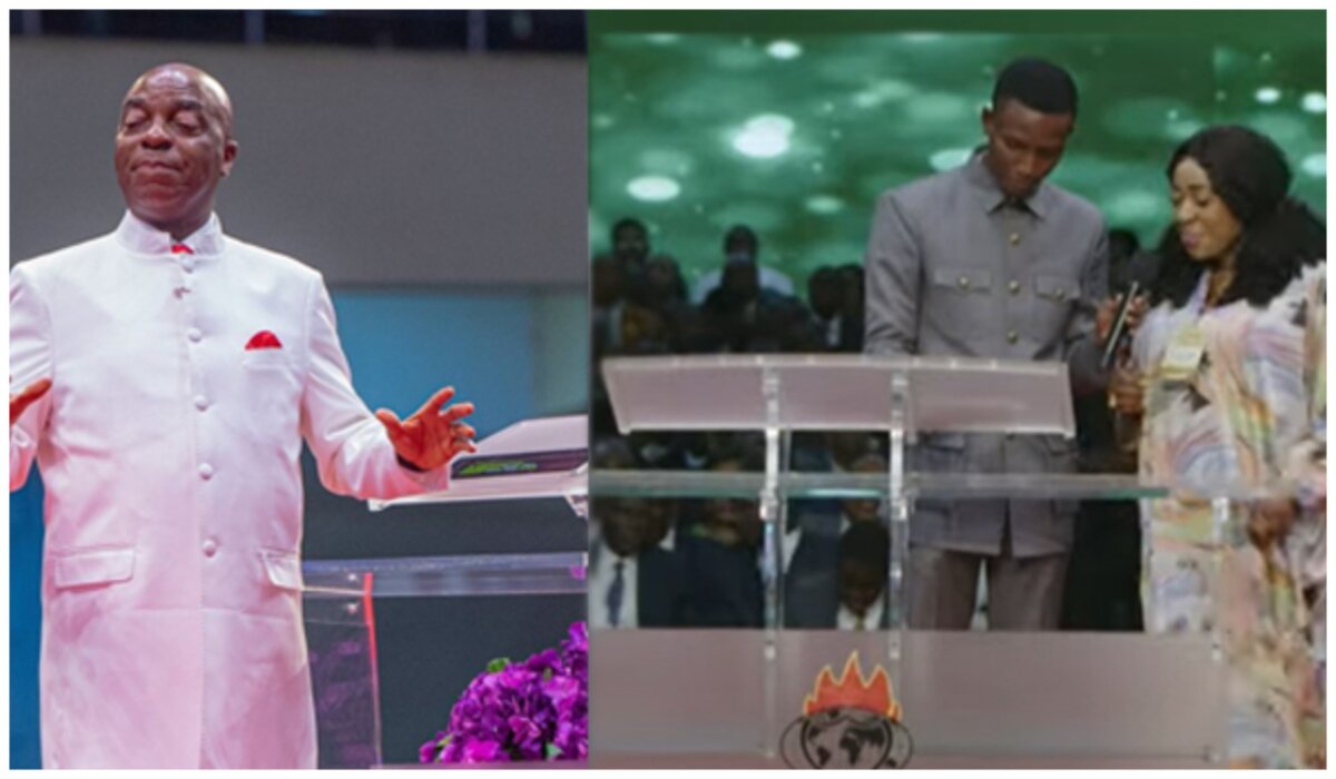 Video of Minister Betta Edu, sharing testimony at Shiloh 2023 after allegedly diverting N585million