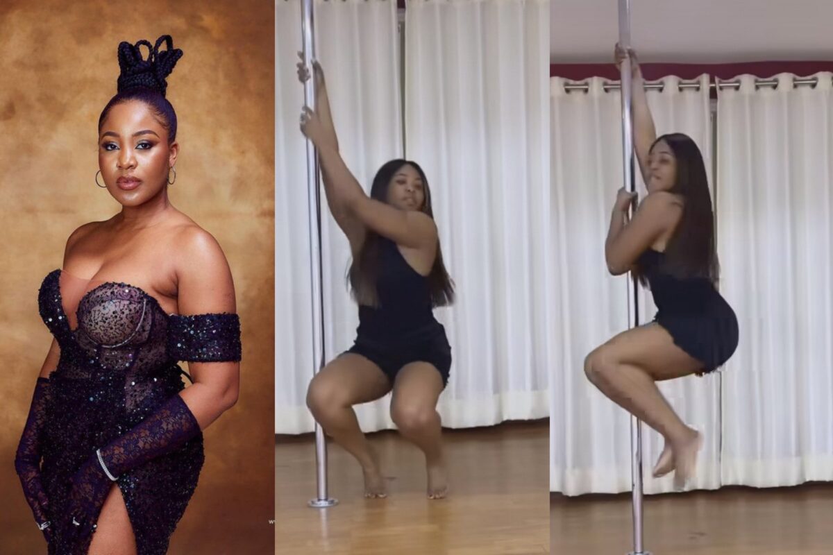 Erica stirs reactions as she returns to pole dancing, shares rehearsal video