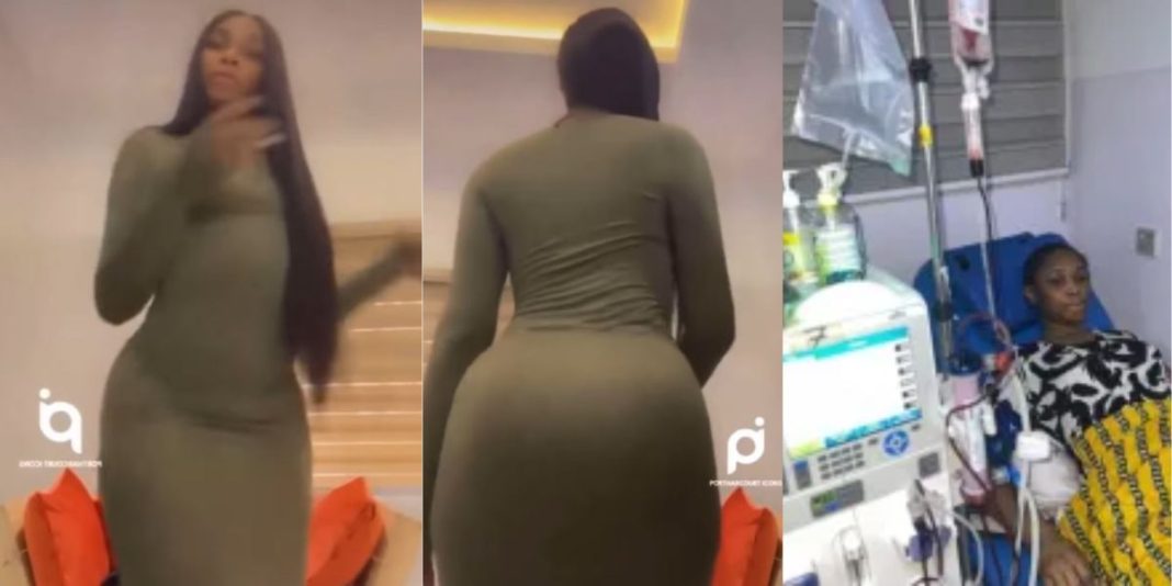 Jay Boogie flaunts newly acquired backside months after pleading to Nigerians to come to his aid (Video)