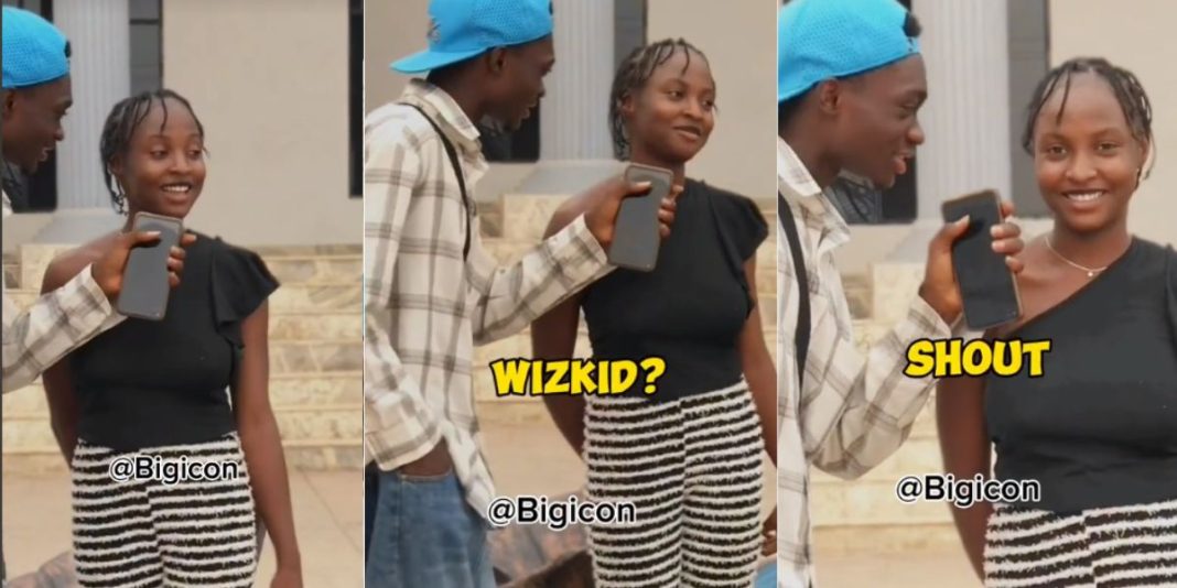 Nigerian lady picks a night with Wizkid over N1 billion, causes stirs online (Video)