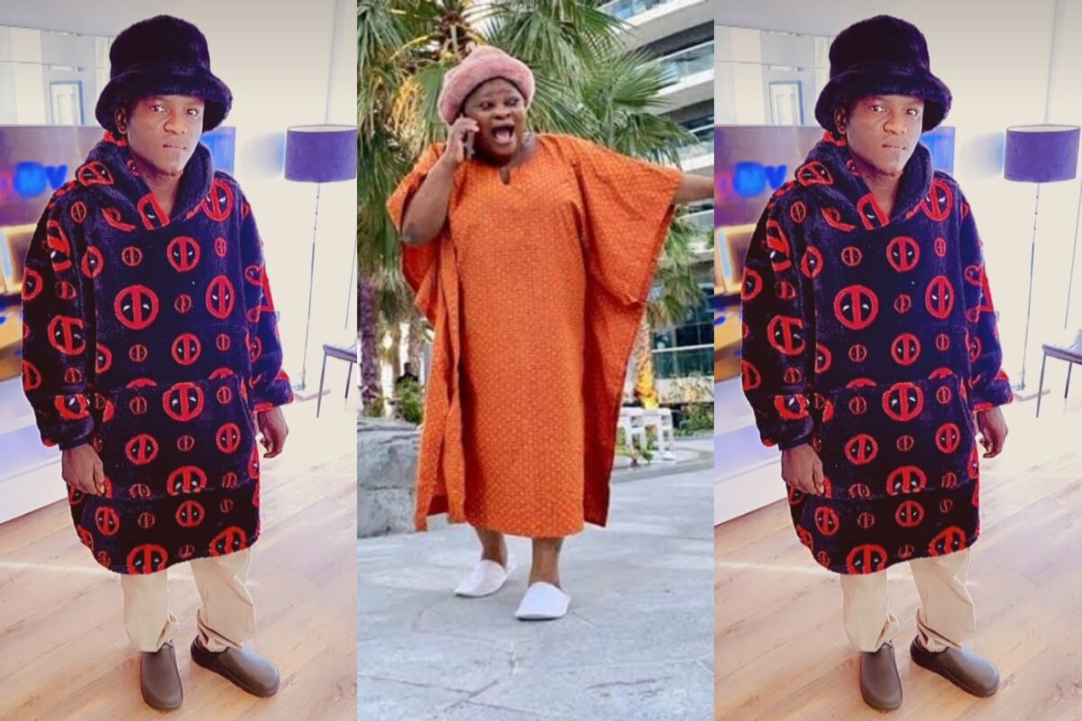 Portable gets compared to actress, Mama No Network over his new look (Photos)