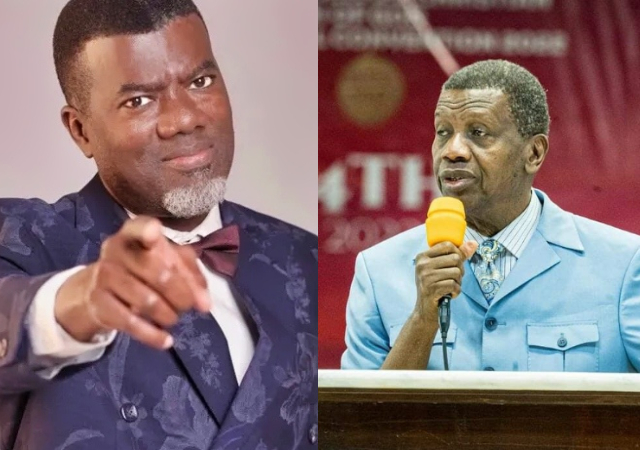 Reduce your church activities – Reno Omokri rubbishes Pastor Adeboye’s call for more prayers to strengthen the Naira