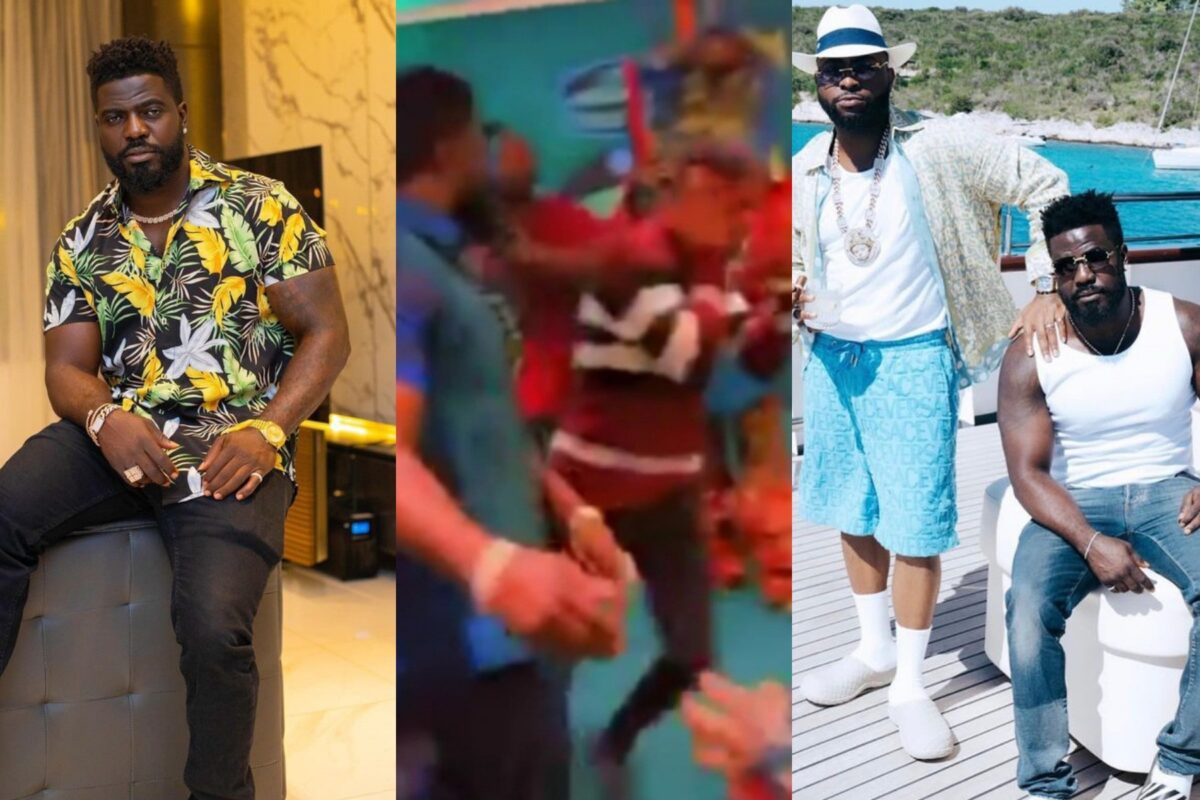 Uproar as Davido’s aide, Lati allegedly compensates fan whom he slapped with N200k