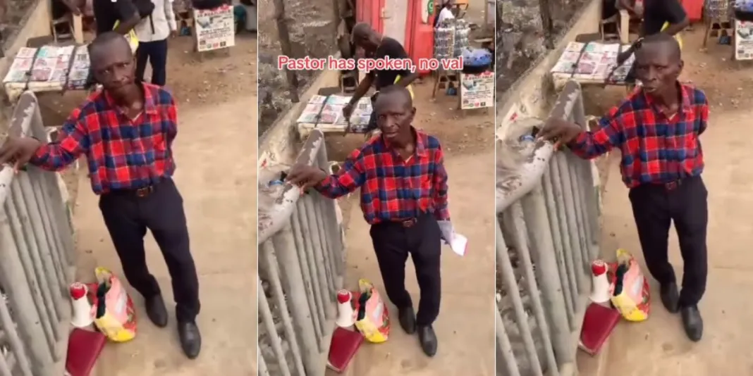 'Valentine is not for Christians, don't carry someone's wife to commit sin' – Nigerian pastor warns (Video)
