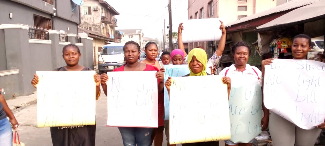 ‘Our husbands don’t touch us at night due to heat’ — women protest power outage in Port-Harcourt