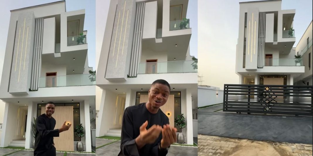 Nigerians react as Ola of Lagos offers to sell his luxurious mansion worth N350M in Lekki for just N5000