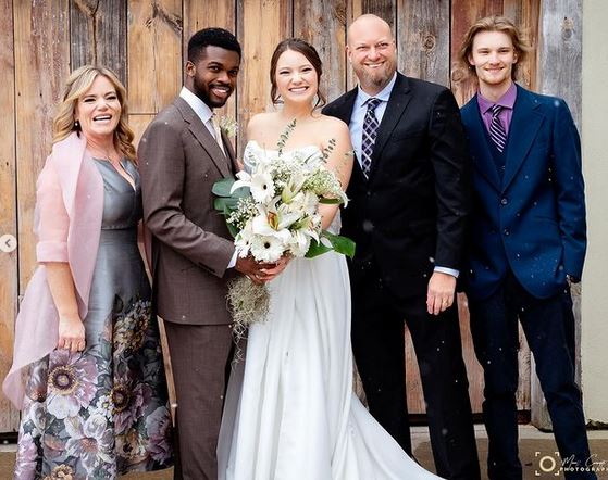 Omoni Oboli’s 22-year-old son, Tobe weds Canadian lover