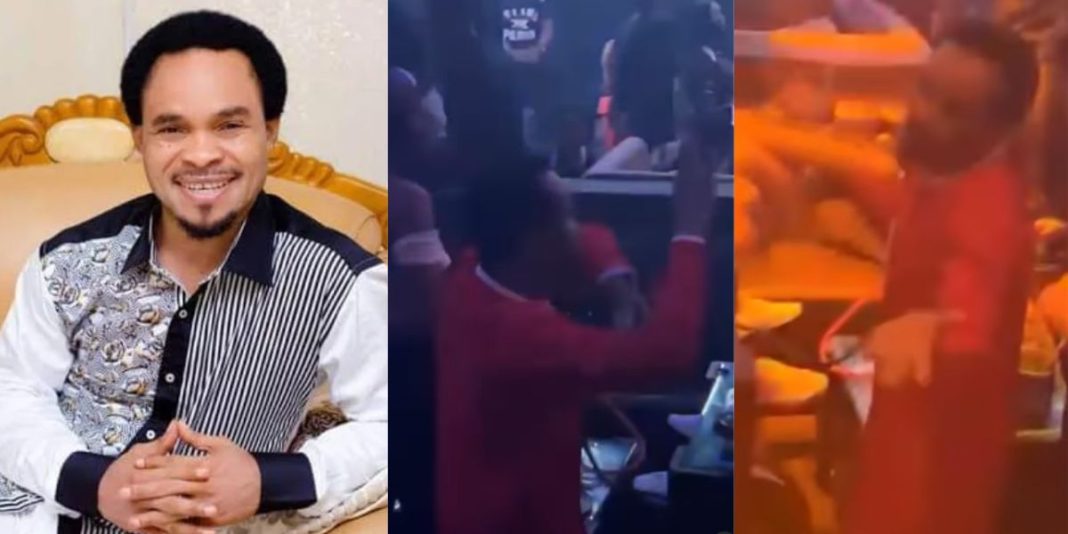 Video of Prophet Odumeje vibing so hard at nightclub trends online
