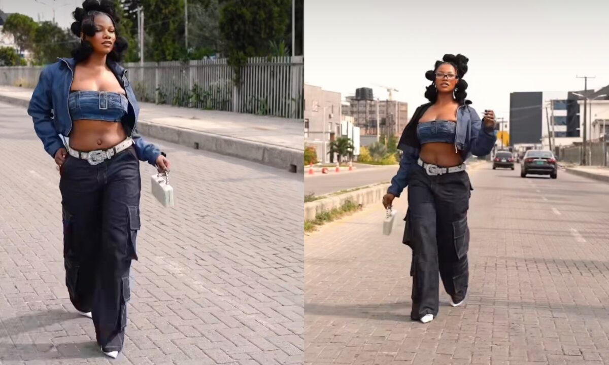 “You look like masquerade” Netizens drags Tacha over her style of dressing (Video)