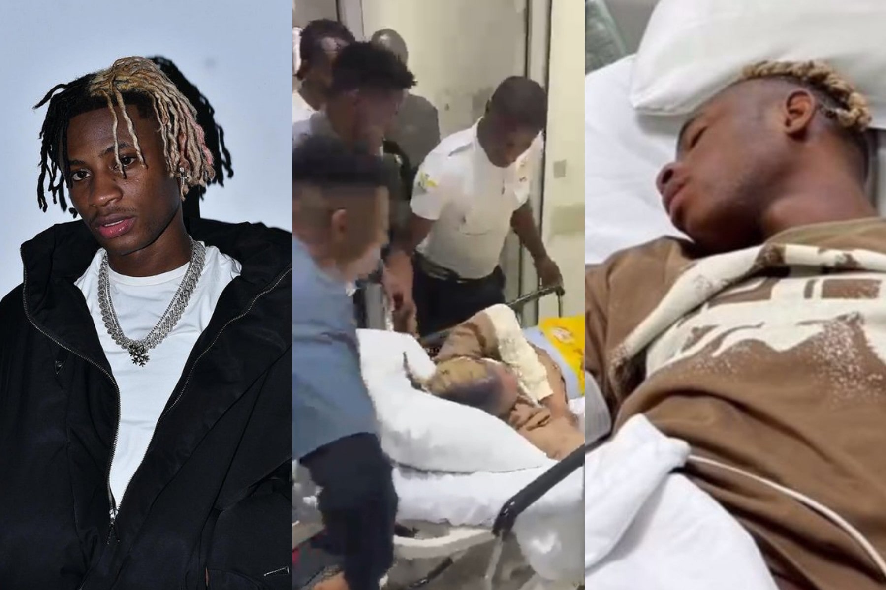 Singer Khaid hospitalized due to internal bleeding (Video)