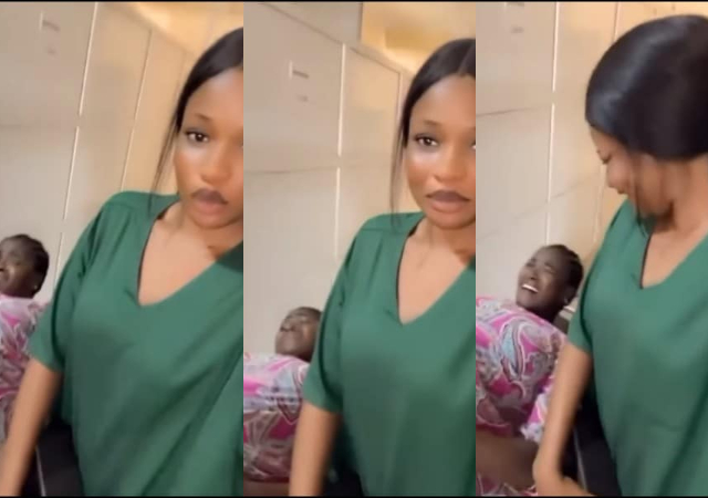 Angry reactions trails video of nurse making video of pregnant woman in labour