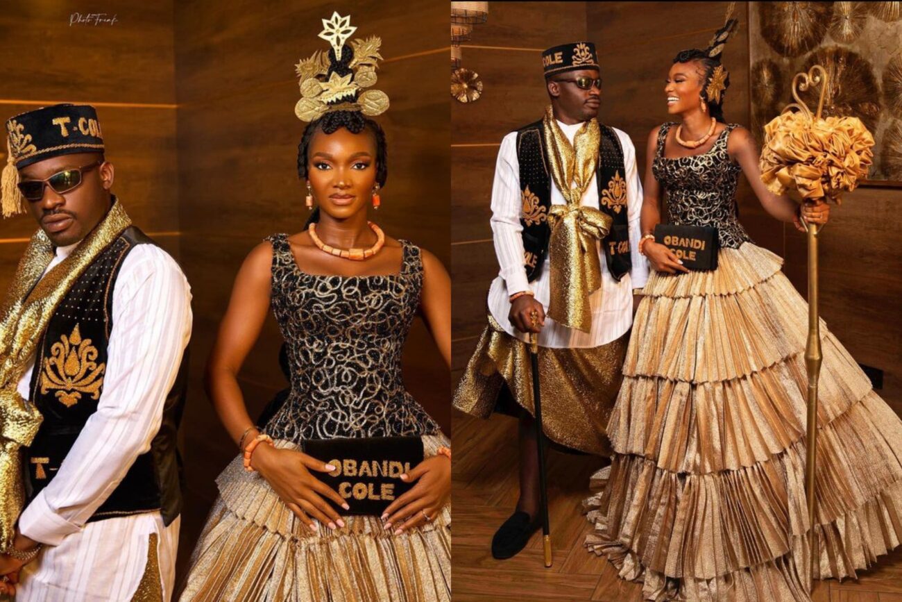 “Our joy shall be permanent” – Wofai Fada declares as she shares more photos from her traditional wedding amid in-laws drama