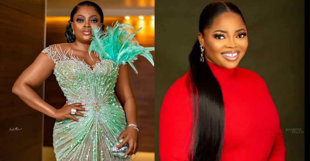 “You are that woman; you’re who you think you are” – Toyo baby pours encomium on Funke Akindele
