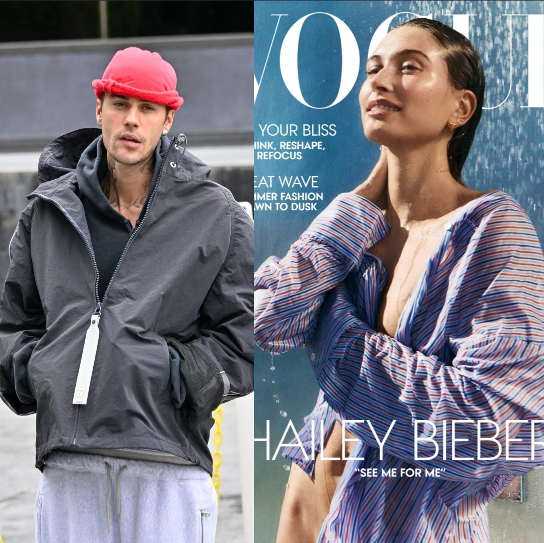 Hailey Bieber covers vogue after her husband Justin Bieber told her she will never be on the cover of Vogue